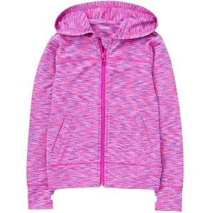 Gymboree zip jacket hoodie sweater activewear outer top coat spandex toddler 2